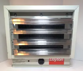 3ug74e Dayton 3ug74 Electric Utility Heater 208ac 5kw 24a 1-phase Ceiling Wall