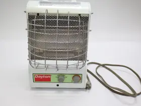 3vu31b Dayton Electric Convection Space Heater 1500w 120v Portable White Works
