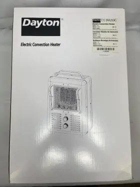 3vu33c Dayton Electric Convection Heater