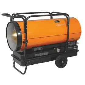 4xa50 Dayton Oil Fired Torpedo Heater 650 000 Btuh 3 600 Cfm 40 Gal