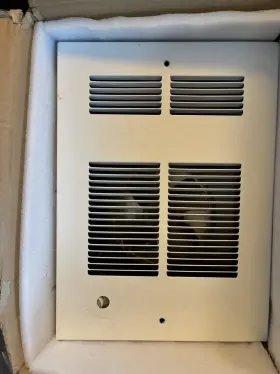 5zk68e Dayton Recessed Electric Wall-mount Heater 1500 W