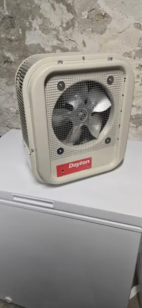 804t16 Dayton Fan Forced Electric Unit Heater Wall And Ceiling 1 Or 3 Phase Runs