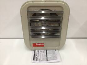 Dayton 804t20 Fan Forced Electric Unit Heater Wall And Ceiling 1 Or 3 Phase 208v