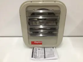 804t20 Dayton Fan Forced Electric Unit Heater Wall And Ceiling 1 Or 3 Phase 208v