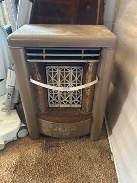 Dearborn Drc-12a Vintage Gas 12 000 Btu Cabin Garage Heater Ceramic Model