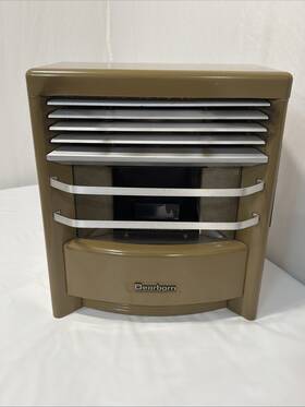 Dearborn Drc-12fm Vintage Gas 12 000 Btu Cabin Garage Heater Ceramic Model