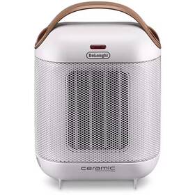 Delonghi 445030598586 1 500-watt Capsule Compact Ceramic Portable Heater In White