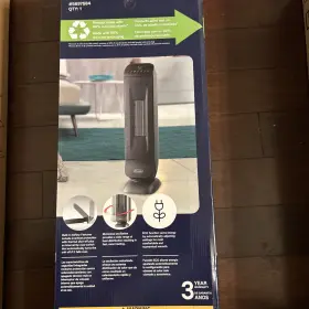 5697584 Delonghi Delonghi-new Open Box-heater Ceramic Tower Indoor With Thermostat