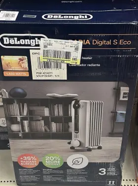 85756712 Delonghi Radia Digital S Radiator Heater- New In Box