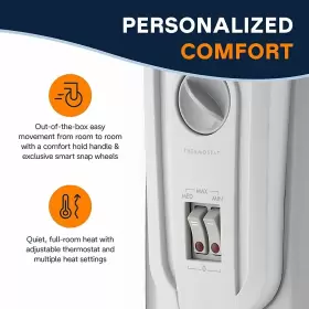 Ew7707cm Delonghi Ew7707cb Comfort Temp Full Room Radiant Thermostat Heater