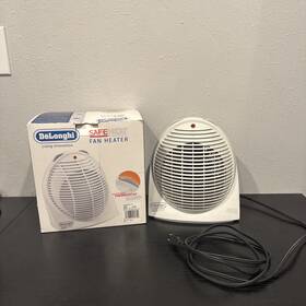 Delonghi Dfh2550tb Safeheat Oscillating Fan And Space Heater 1500w