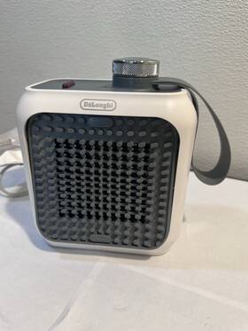 Delonghi Hfx12d03-bg Deftlonghi Fan Heater Capsula Desk Ceramic For Feet And Hands