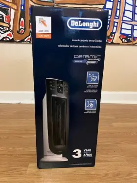 Hfxr28s15w Delonghi Digital Ceramic Tower Space Heater/model Tch7915er - Brand New / Sealed