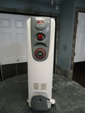 Mg15t Delonghi Magnum 1500 Watt Radiator Style Garage Heater Mg 15t #