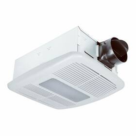 Delta Breez 80fl-heater Heater And Bathroom Fan With Led Light 80 Cfm -