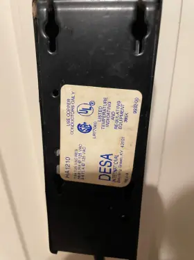 Pp234 Desa Kerosene Portable Forced Air External Thermostat