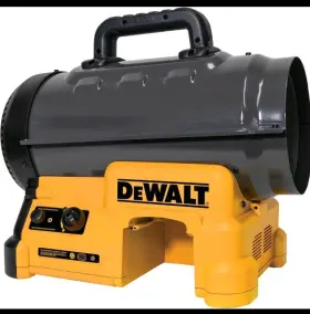 F340654 Dewalt 70k Btu Forced Air Propane Heater Portable Outdoor Jobsite Workshop