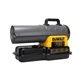 Dewalt F340761 80000 Btu Forced Air Kerosene Portable Heater 2000 Sq Ft