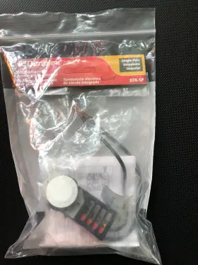 197032 Dimplex Dtk-dp Dbl Double Pole Electric Baseboard Heater Thermostat Kit