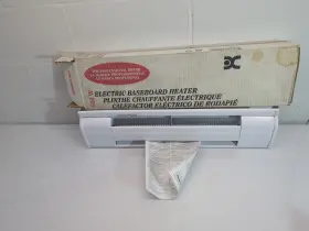Bn2805w31 Dimplex Baseboard Heater 28 Inch Electric Convector 500w Nos