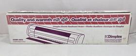 Dimplex Dbh-0500w 28 Inch Electric Baseboard Heater 500w Nos