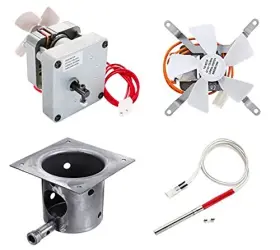 Direct Igniter 710587824639 Full Rebuild Kit For Traegers 2 Rpm Auger Motor Fan Stainless Burn