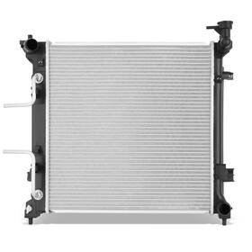Dna Motoring Oem-ra-13506 Oe Style 1-row Aluminum Core Radiator Compatible Wi