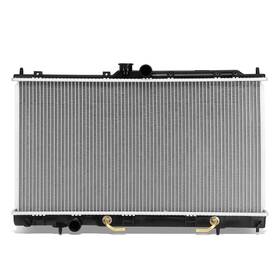 Dna Motoring Oem-ra-2448 Oe Style Bolt-on 1-row Aluminum Core Radiator Compat