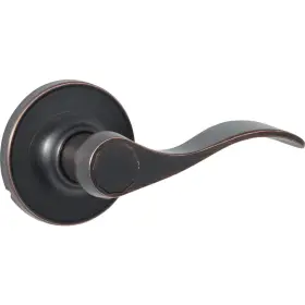 Lc2x703b Do It Best Steel Pro Oil Rubbed Bronze Wave Passage Door Lever