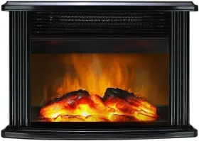 Ybfej16ablk Donyer Power 14 Inch Mini Radiators Electric Fireplace Tabletop Portable Heater