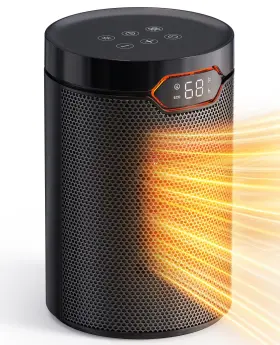 Dh-qn31 Douhe Alrocket Space Heater 1500w Portable Electric With Eco Thermostat