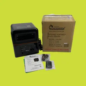 Bu8108 Dr. Heater Dr-978 Dr.heater Infrared Space Hybrid Black Tip-over Switch #bu8108