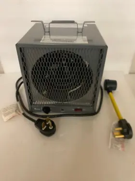 Dr-988g Dr. Infrared Heater 5600w Garage Portable Industrial Space Gray 240v 60h 6-30r