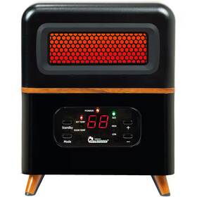 Dr Infrared Heater 445029897829 Dual Heating Hybrid Space 1500-watt With Remote More Heat