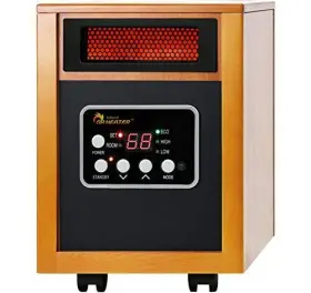 Dr. Infrared Heater 837654715666 Portable Space Original 1500-watt Cherry Pack O