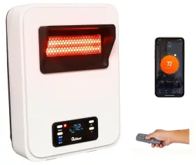 Dr. Infrared Heater 850028393185 With Wifi - Wall Electric Heaters For Indoor Use Be