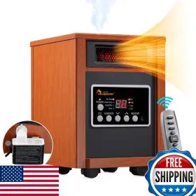 B004i1cn52 Dr Infrared Heater Dr. Dr-998 1500w Dual Heating Space