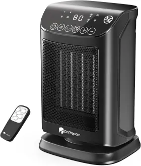 1500w Dr Prepare Global Limited Dch07 Dr.prepare Small Space Heater For Indoor Use Portable Ptc Ceramic Electri