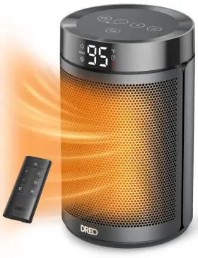 Dreo 810142852173 Space Heater Portable Electric Heaters For Indoor Use With Thermostat Di