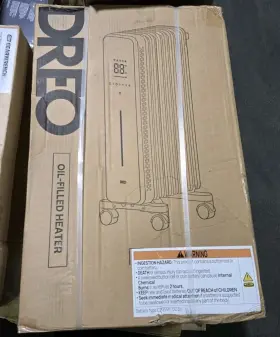 Dr-hsh011 Dreo 810142858182 Oil-filled Heater Black