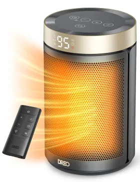 Dreo 850049246064 Space Heater Portable Electric Heaters For Indoor Use With Thermostat An