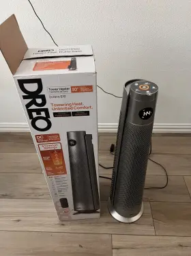 90668702 Dreo 1500w Solaris 818 Oscillating Ceramic Indoor Space Heater For Home