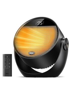 Dreo B0fbrw761d 1500w 60 Tilt Portable Electric Space Heater With Thermostat Fast Warmth Sa