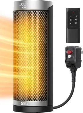 Dr-hsh003a Dreo Space Heater For Bathroom And Indoor 70 Oscillating 5 Modes Remote H
