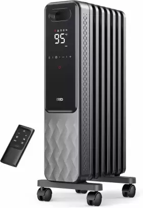 Dr-hsh010 Dreo Oil Filled Radiator Electric Radiant Heater 1500w Timer Thermostat 4 Modes