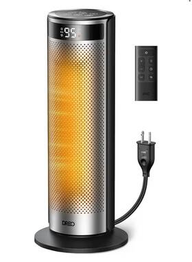 Dreo Dr-hsh028 Space Heater For Large Room 20 Inch Electric Heaters 20inch Silver