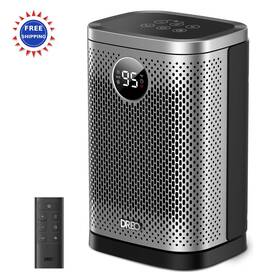 Dreo Dr-hsh031 Space Heater Portable 1500w Ceramic Convection Electric 70 Oscillating Remote