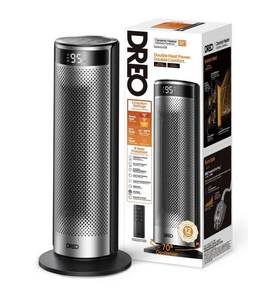 Dreo Sh628 Solaris 628 Ceramic Tower Heater 1500w Oscillation Remote Control