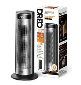 1500w Dreo Sh628 Solaris 628 Ceramic Tower Heater Oscillation Remote Control