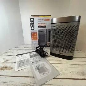 Wdr-sh004 Dreo 1500w Ptc Ceramic Heater With Oscillation And Led Display For Indoor Use